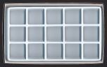 Opaque Compartmentalized Specimen Boxes (Medium: 7" X 11"
