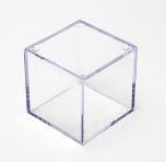 Clear Display Case "C" (Small Cube)