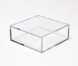 Clear Display Case "B" (Small Flat Square)