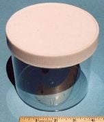 Specimen Jar (Clear Plastic, 32 Fluid Ounces)