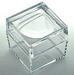 Clear Lucite Magnifying Box (Large)