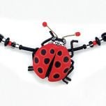 Yipes! Ladybug Necklace