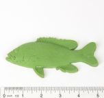 Sunfish (Green) Fish Printing Replica