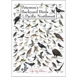 Peterson's Backyard Birds of the Pacific Northwest Poster