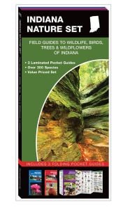 Indiana Nature Set: Field Guides to Wildlife, Birds, Trees & Wildflowers (Pocket Naturalist® Guide Set)
