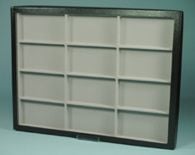 Riker-Style Display Case: Glass-Topped Sectional (12