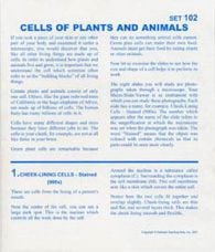 Cells of Plants and Animals (Microslide® Lesson Set)