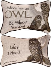 Advice From an Owl™ Pillow