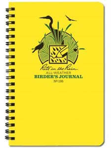 Waterproof Birder’S Field Notebook (Rite-In-The-Rain®.