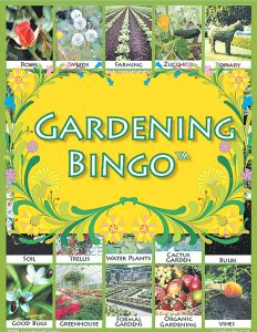 Gardening Bingo Game