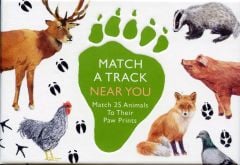 Match a Track Near You: Match 25 Animals To Their Paw Prints