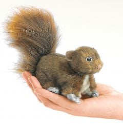 Squirrel (Red) Finger Puppet