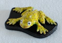 Cloisonne Frog Figurine