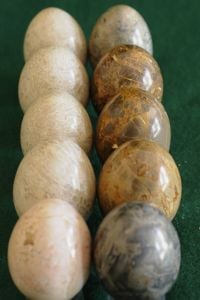 Carved Rock Egg