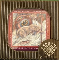 Grizzly Bear River Of Life Decorative Tile