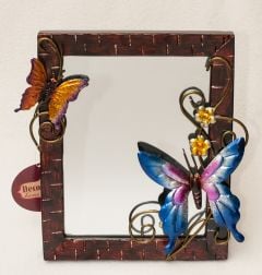 Butterfly Metal Mirror