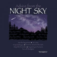 Advice From The Night Sky™ T-Shirt (Adult Small)