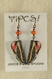 Yipes! Sphinx Moth Wing Earrings