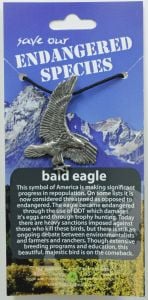 Bald Eagle Pendant Necklace