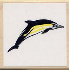 Dolphin Rubber Stamp