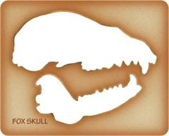 Fox Trace-A-Skull® Template