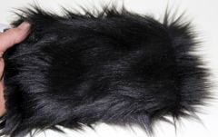 Black Bear Kind Fur® (Swatch).