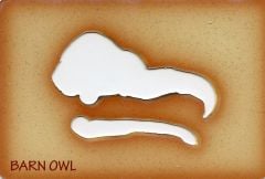 Owl (Barn) Trace-A-Skull® Template