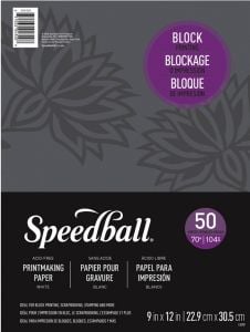 Speedball® Block Printing Paper (50 Sheets)
