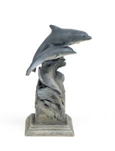Dolphin Water Ski Sculpture