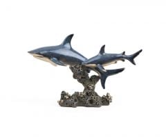 Sharks Stonecast™ Sculpture