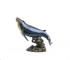 Whale Stonecast™ Sculpture