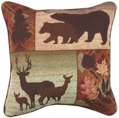 Forest Silhouettes Pillow