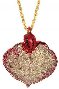 Aspen Leaf Copper Necklace