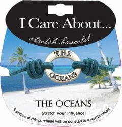 I Care About The Oceans Bracelet