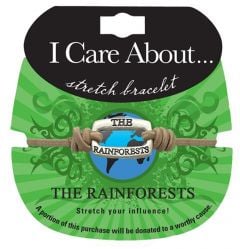 I Care About The Rainforests Bracelet