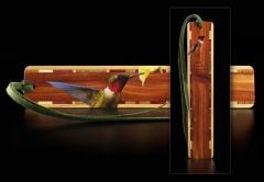 Hummingbird Wood Bookmark