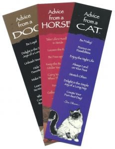 “Advice From…"™ Animal Companions (Bookmark Set Of 3). 
