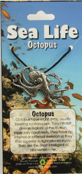 Octopus Pendant Necklace