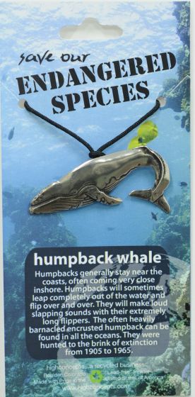 Humpback Whale Pendant Necklace