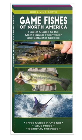 Game Fishes of North America: Folding Pocket Guides to the Most Popular Freshwater and Saltwater Species (Our Living Earth® Series)