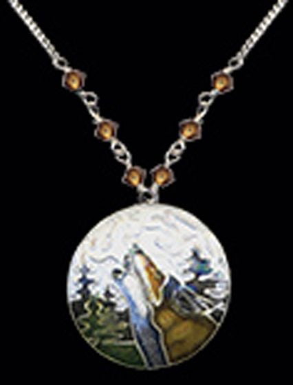 Wolf Moon Necklace