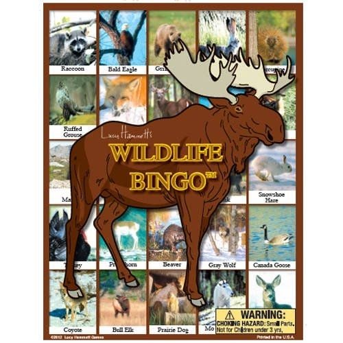 Wildlife Bingo Game