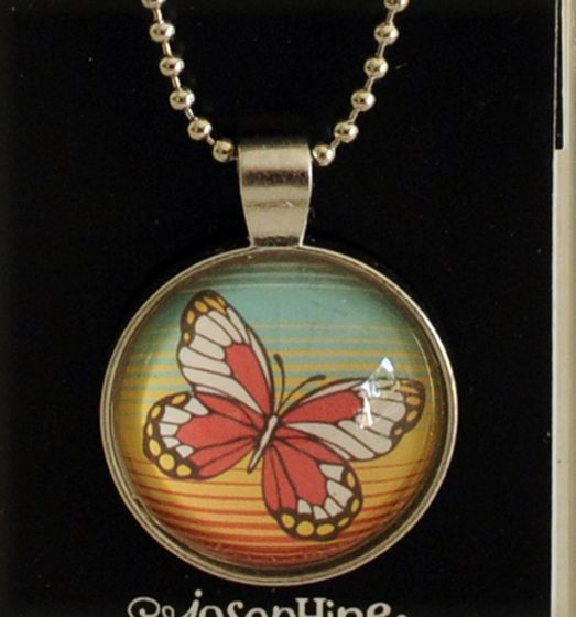 Butterfly Necklace (Art Drops)