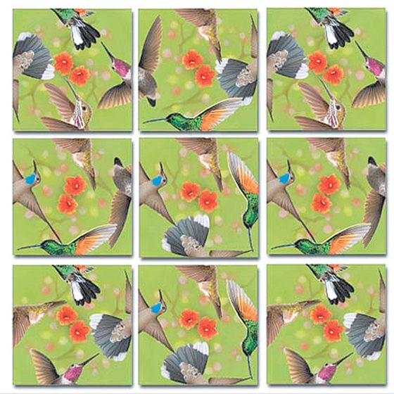 Hummingbirds Scramble Squares