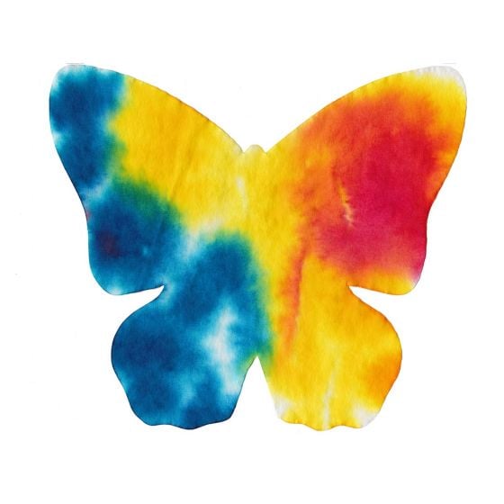 Colour Diffusing Paper Butterflies - Pack of 48 main image 0
