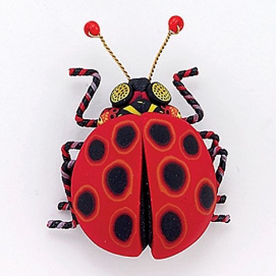 Yipes! Ladybug Pin