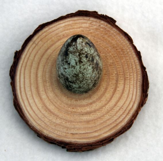 Natural Pine Egg Stand: Medium.