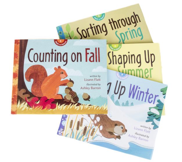 Seasonal Math In Nature Series Collection (4 Titles).