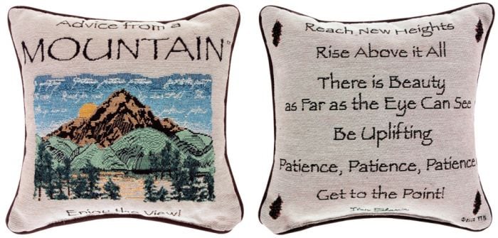 Advice From A Mountain™ Pillow
