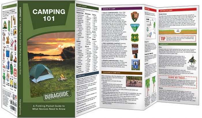 Camping 101: A Waterproof Reference to Everything a Novice Needs to Know (Duraguide®)